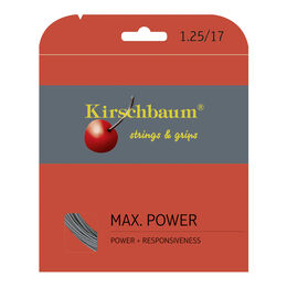 Cordajes De Tenis Kirschbaum Max Power  12m anthrazit